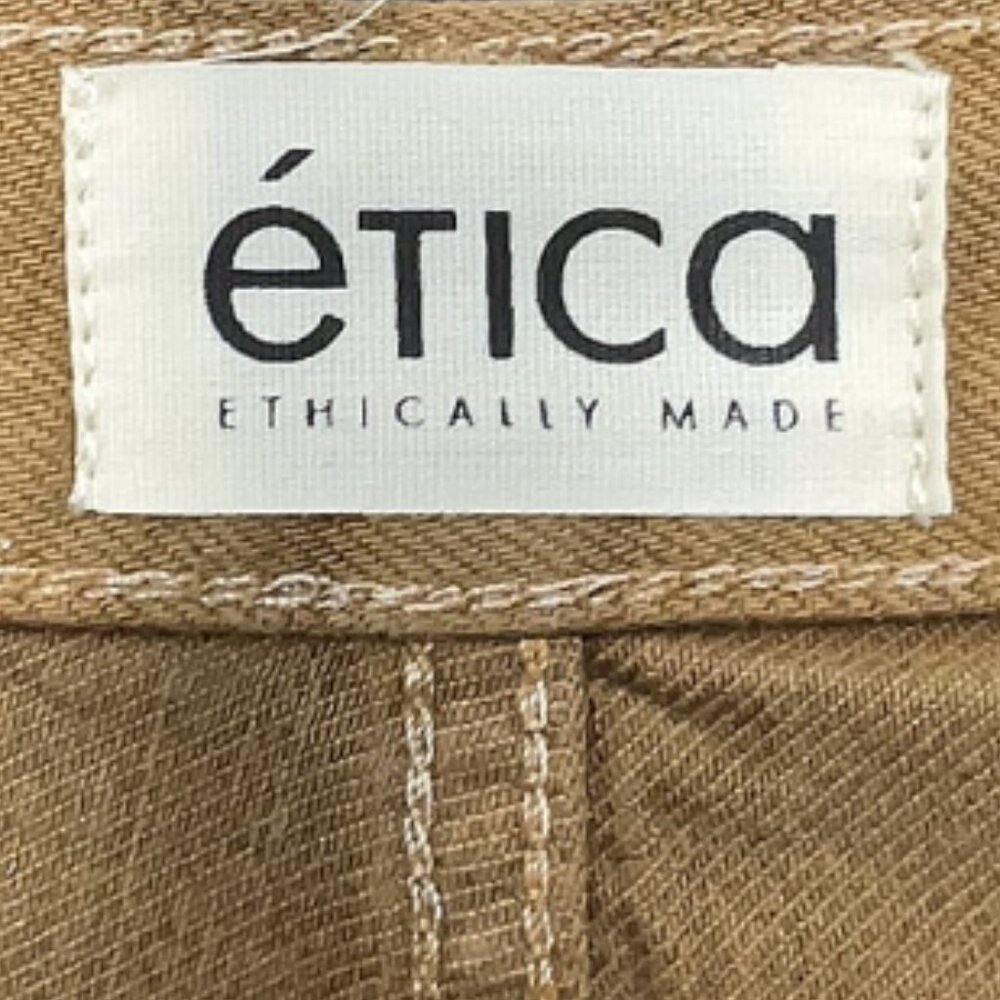 ÉTICA Bryce Pinch Waist Boyfriend in Tapenade NWT - Picture 7 of 12